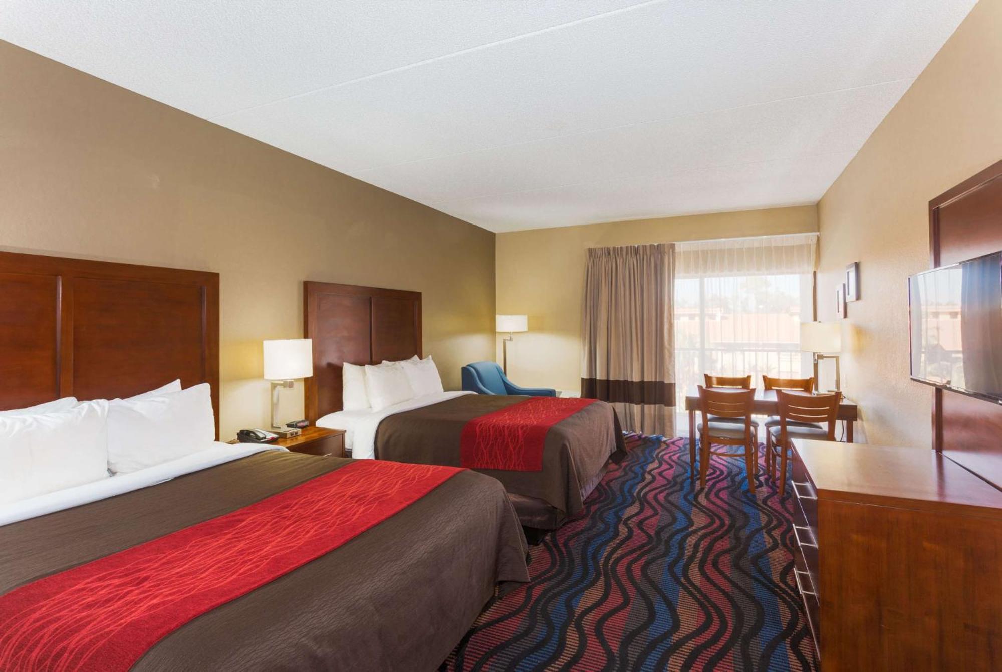 Queen Room with Two Queen Beds - Mobility/Hearing Accessible - Non-Smoking