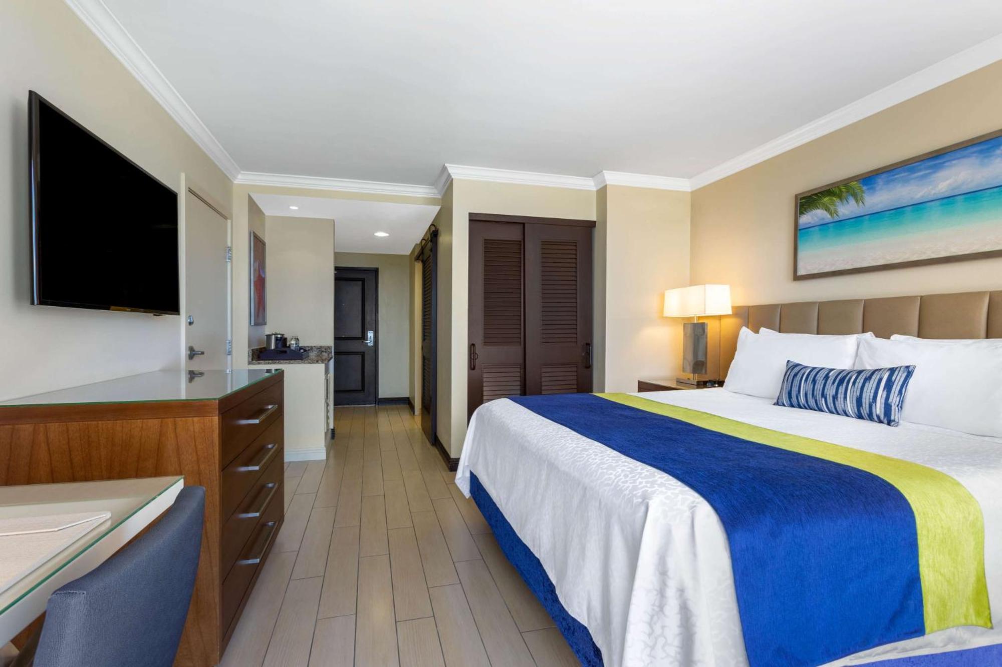 King Room with Roll-In Shower and City View - Mobility Access/Non-Smoking