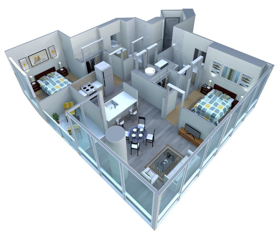 2 Bed | 2 Bath Suite