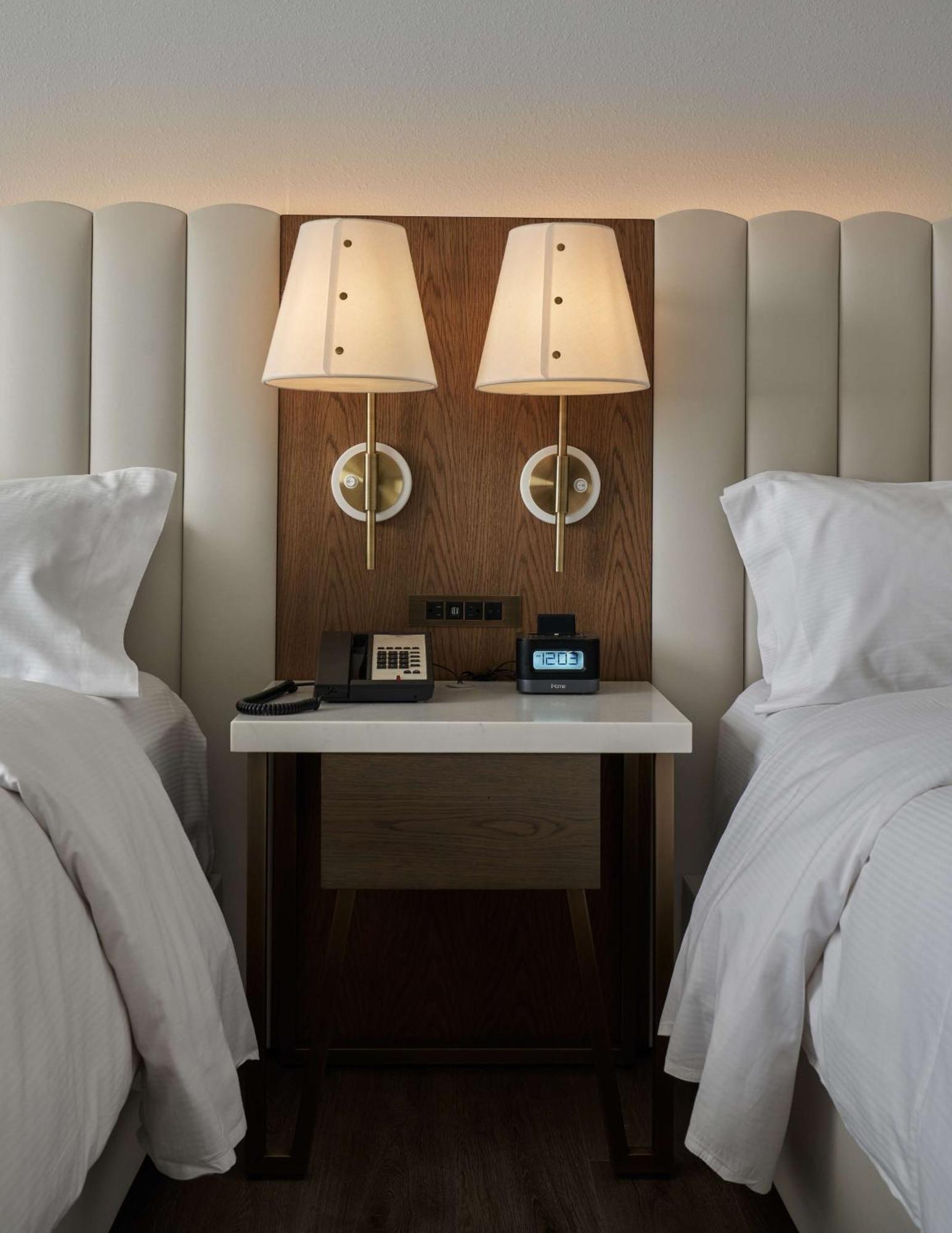 Queen Room with Two Queen Beds and Walk-In Shower