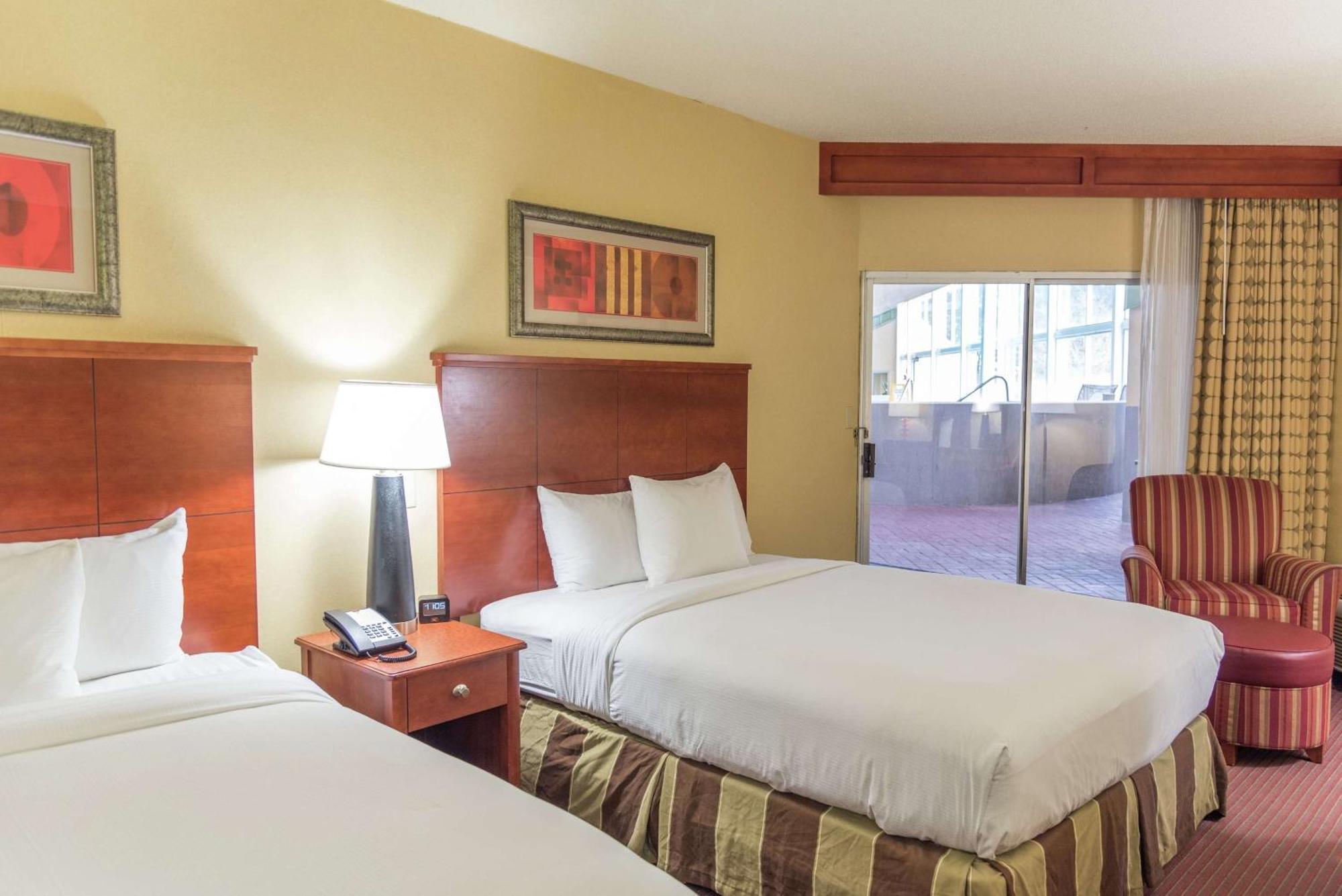 Queen Room with Two Queen Beds - Direct Pool Access