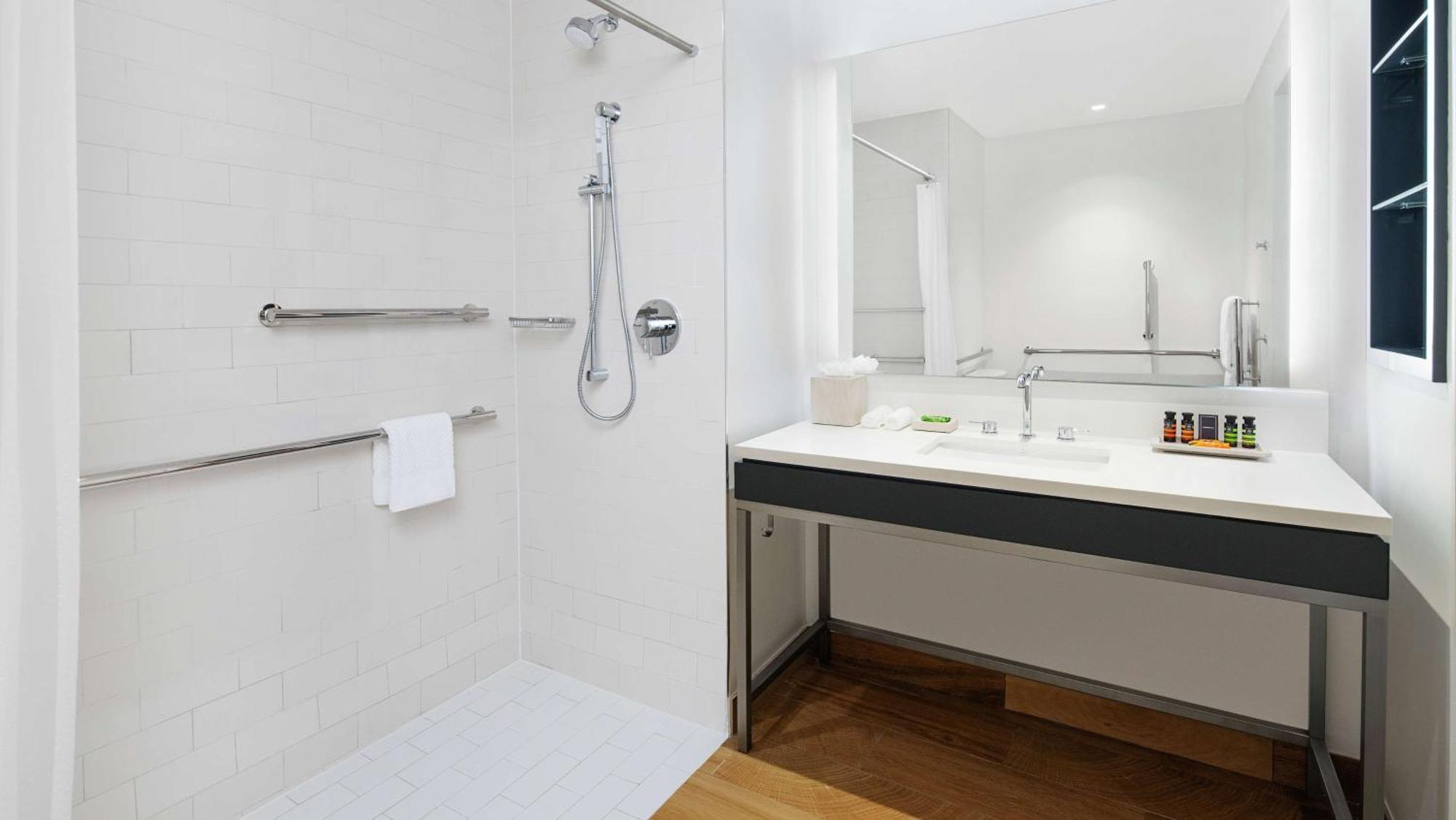 King Room with Roll-In Shower - Mobility and Hearing Access/Non-Smoking