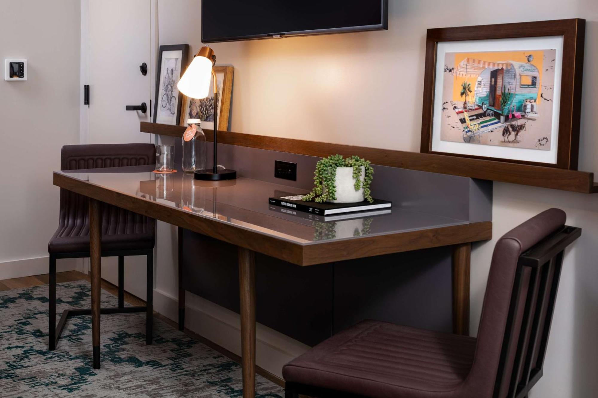 Queen Junior Suite with Two Queen Beds and Sofa Bed