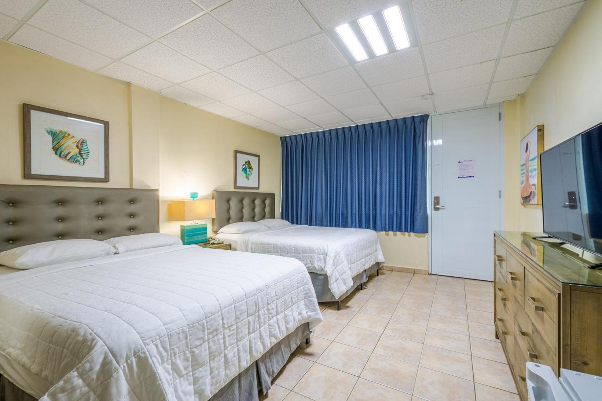 Partial Ocean view Two Queen beds