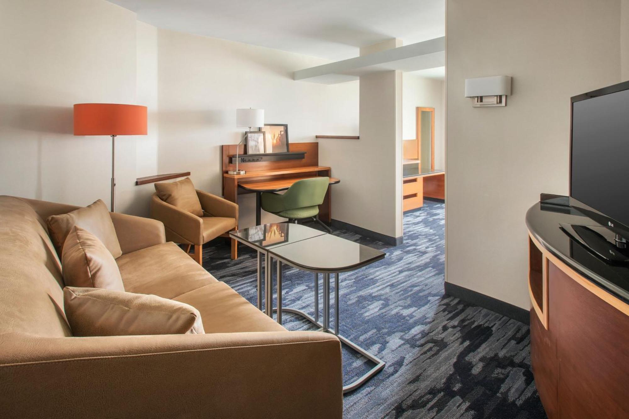 One-Bedroom Queen Suite with Two Queen Beds and Sofa Bed