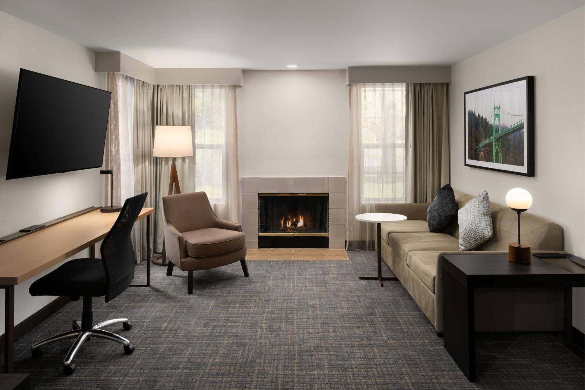 Two-Bedroom Suite with Fireplace