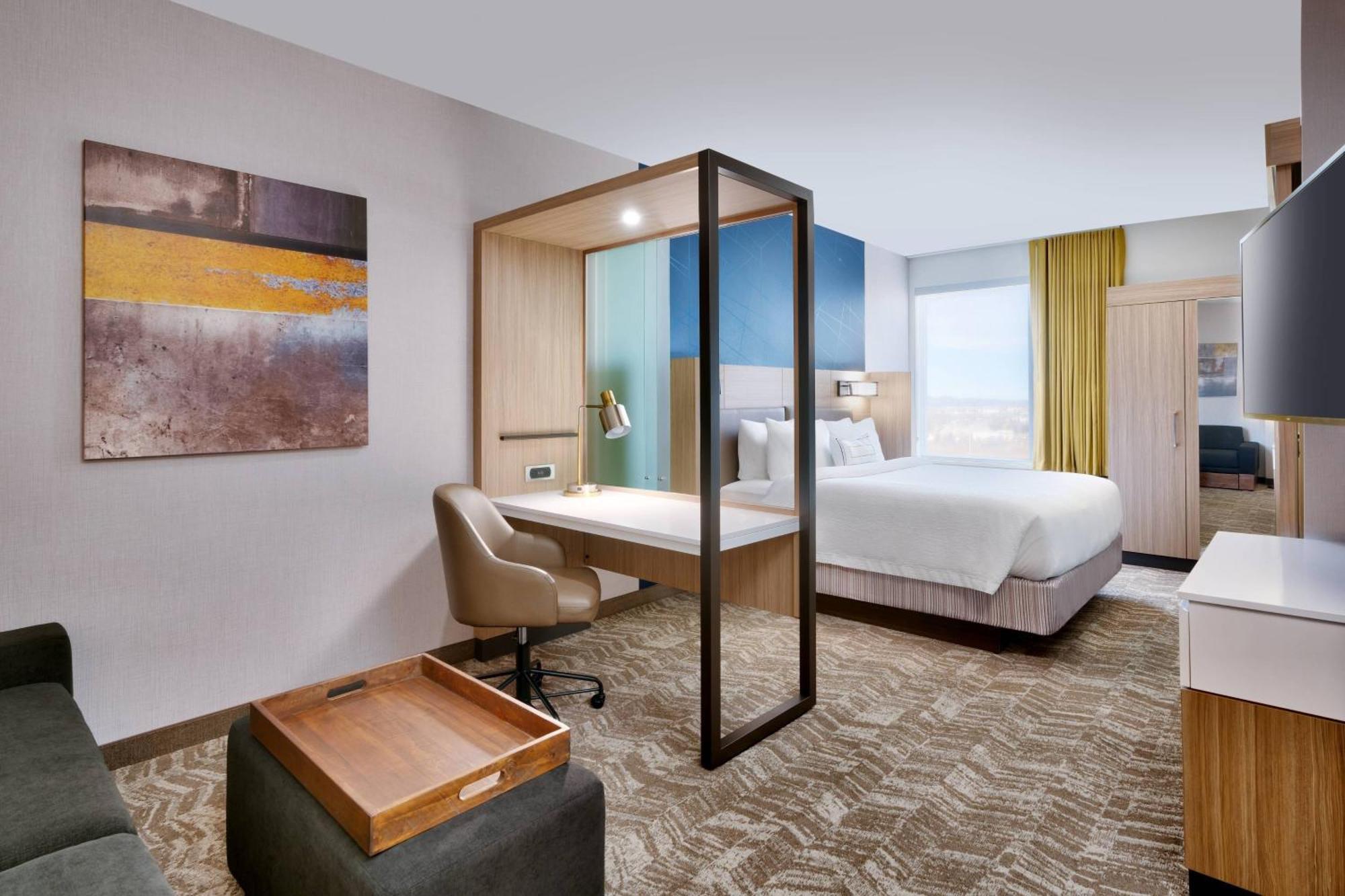 King Suite with Trundle Sofa - Hearing Accessible