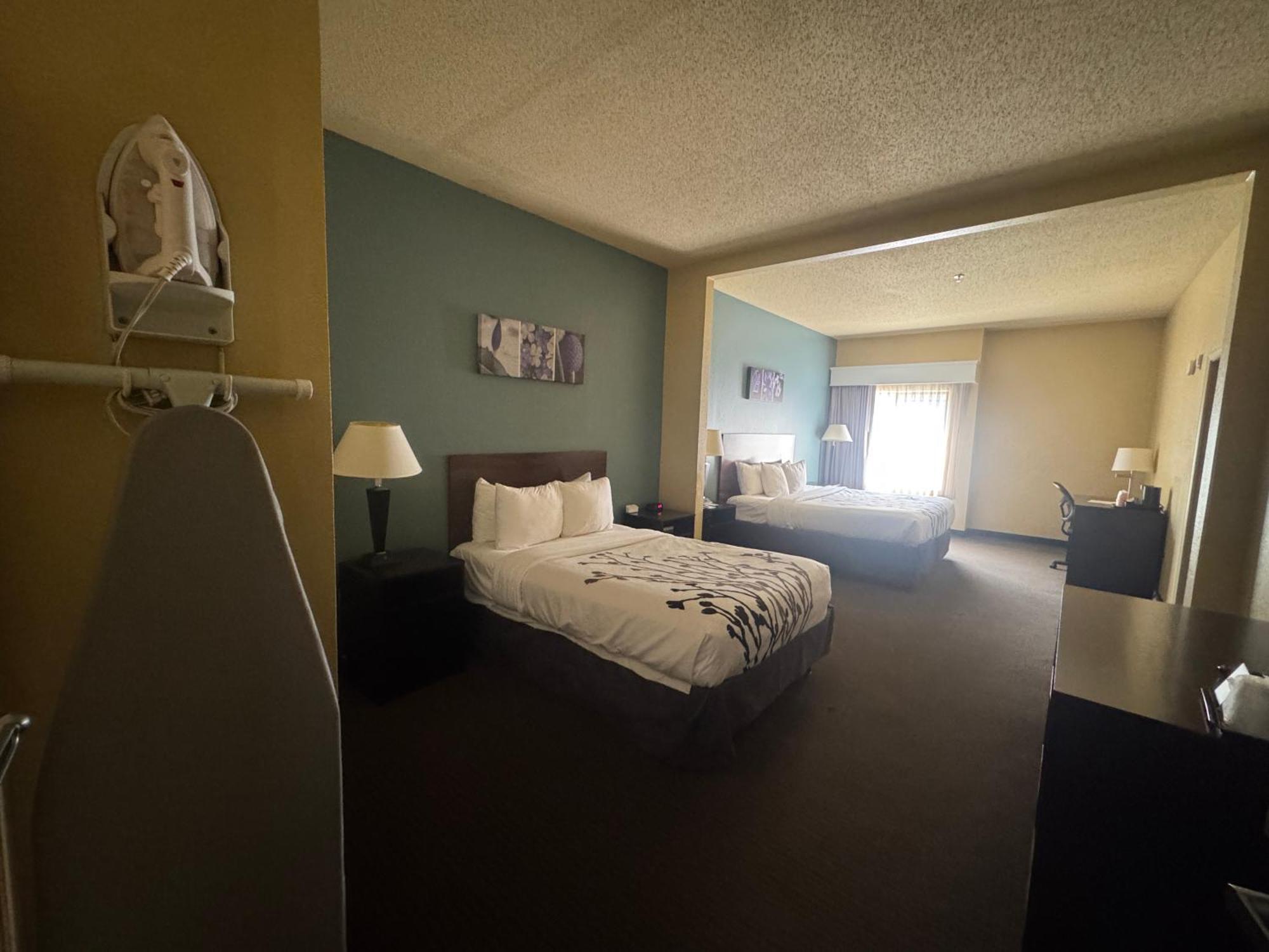 Quadruple Room with One King Bed and One Double Bed - Accessible/Non-Smoking