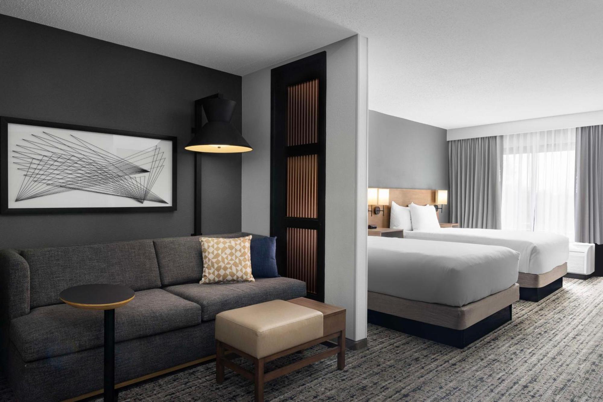 Double Room with Two Double Beds and Sofa Bed