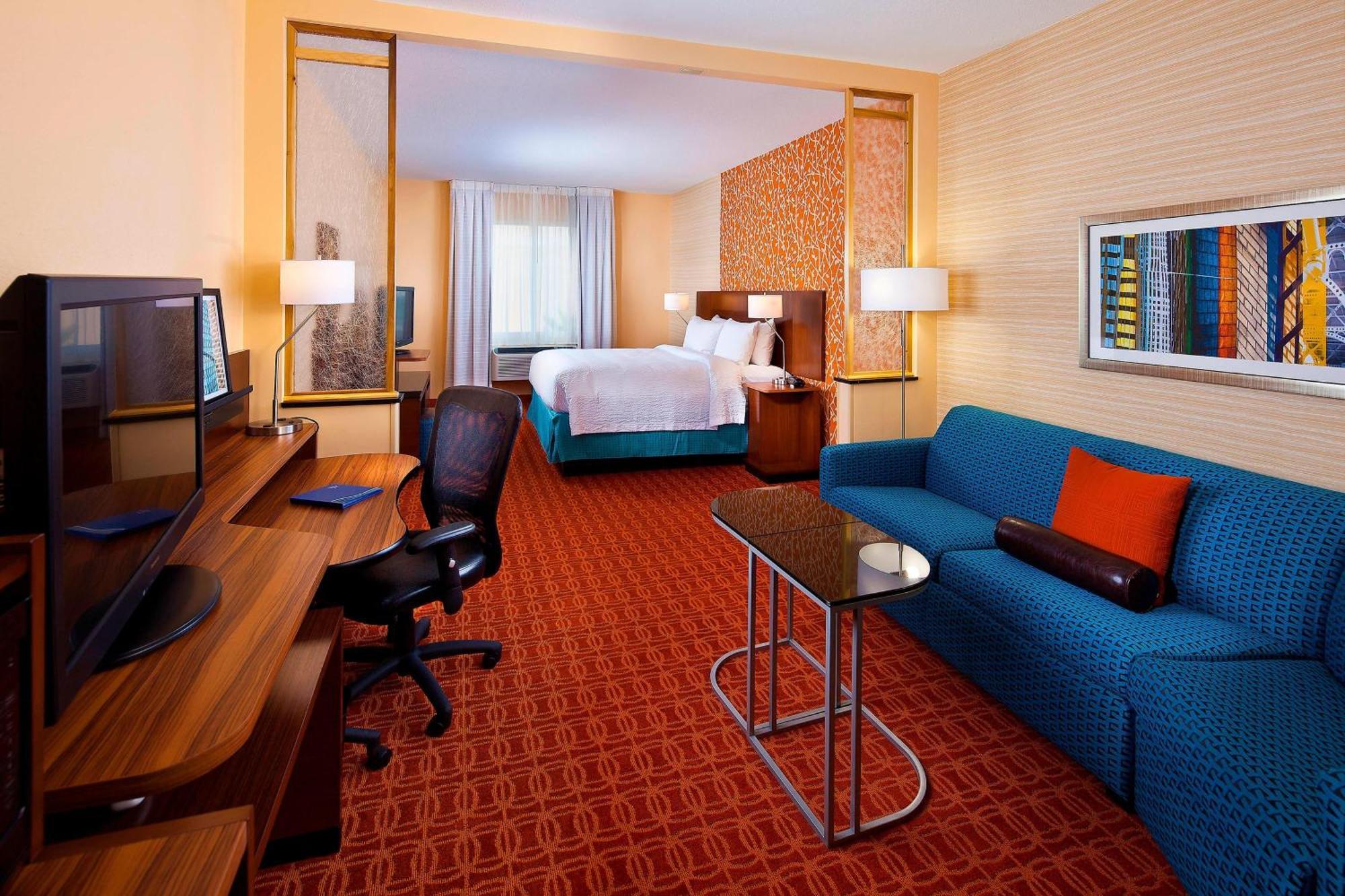 King Suite with Sofa Bed and Roll-in Shower - Mobility and Hearing Accessible