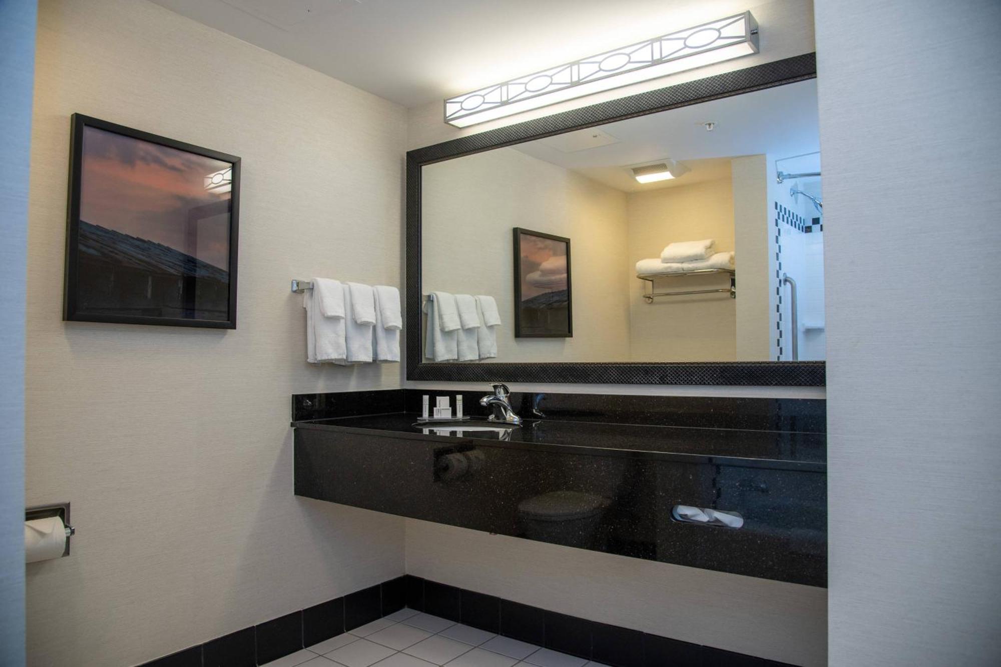King Room with Roll-In Shower - Mobility Accessible
