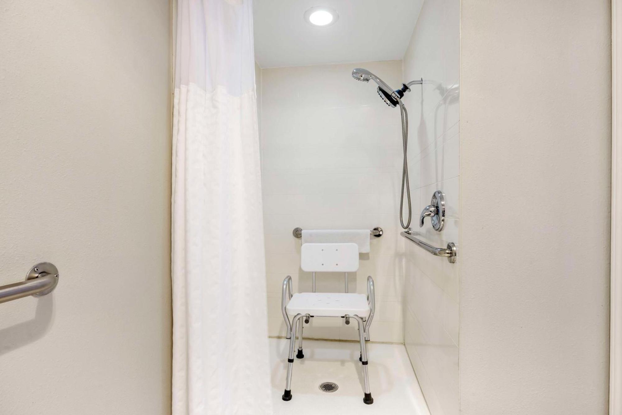 Queen Room - Mobility Accessible with Roll-In Shower