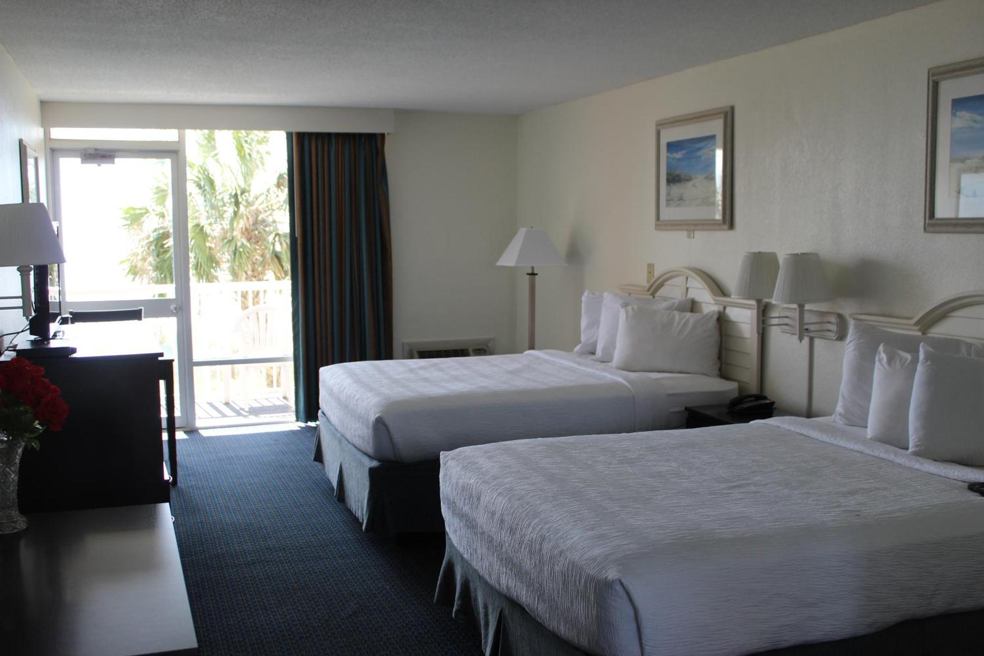 Oceanfront Room with Two Queen Beds and Balcony