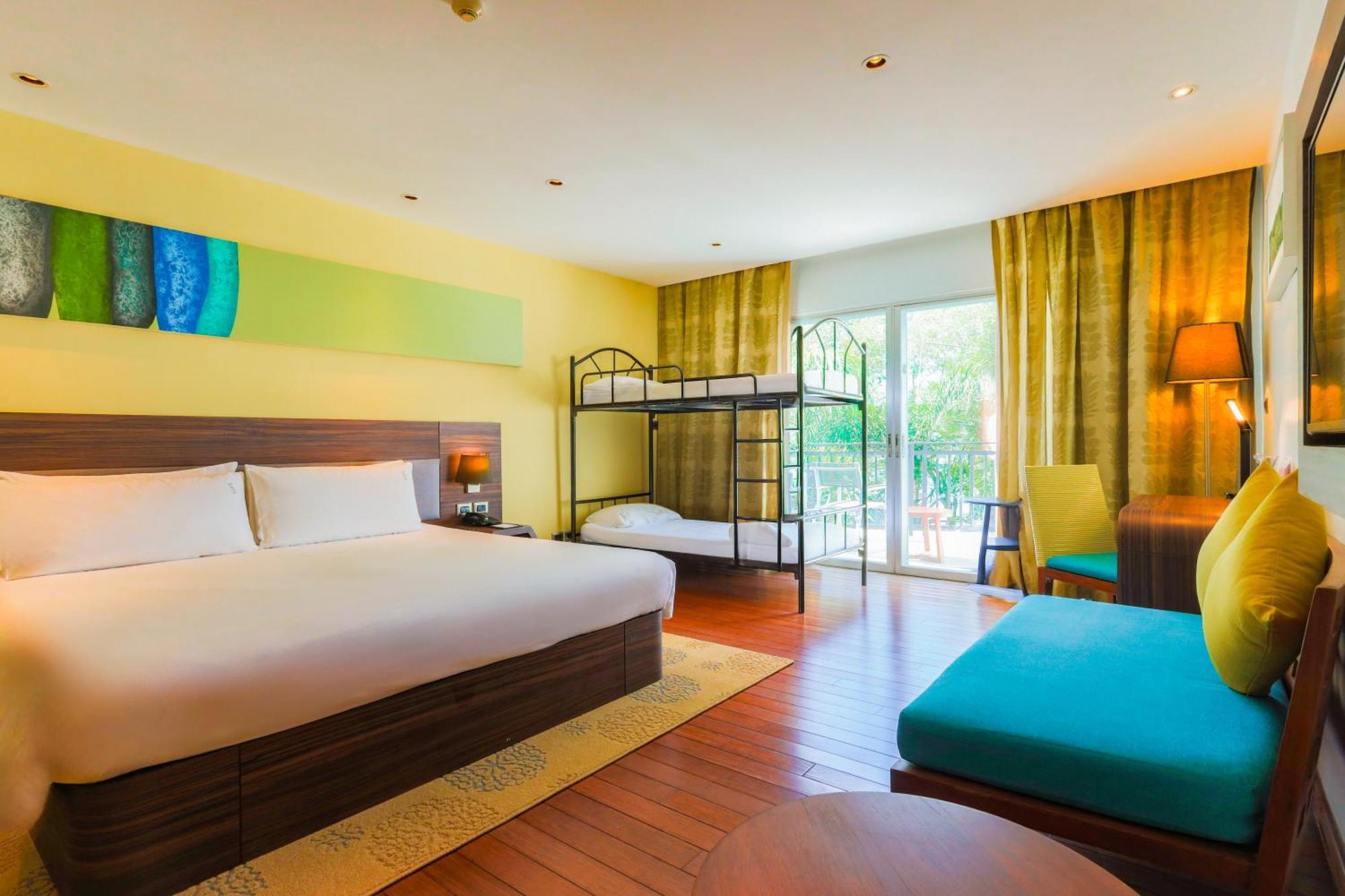 Premium King Room with One King and Bunk Bed