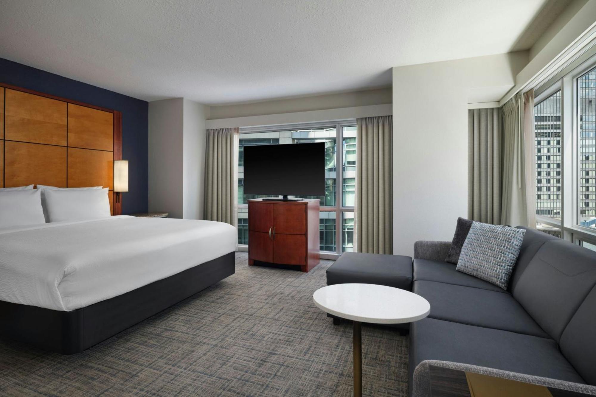 One-Bedroom King Suite with Sofa Bed and City View