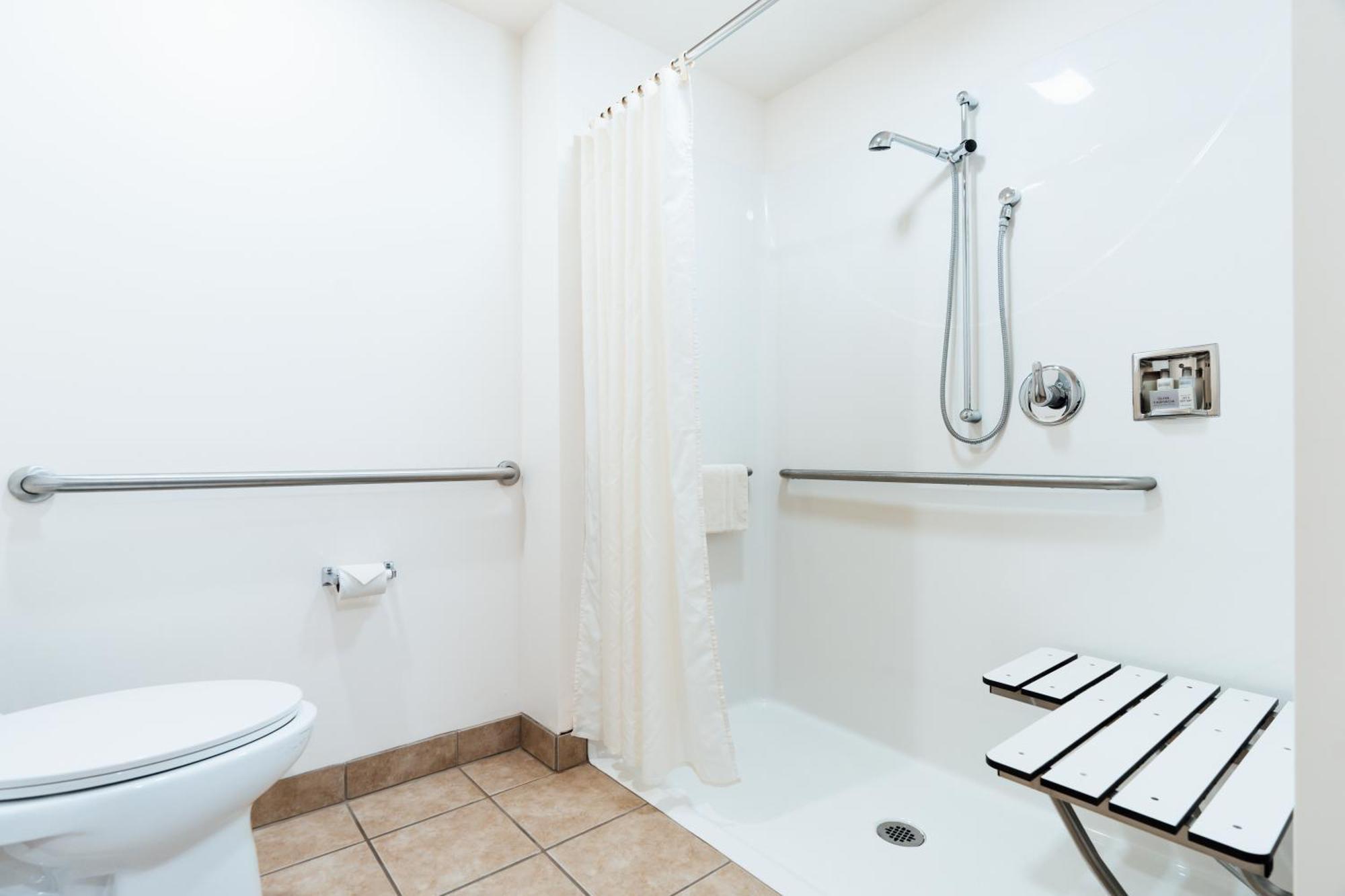 King Room with Roll-In Shower - Disability Access