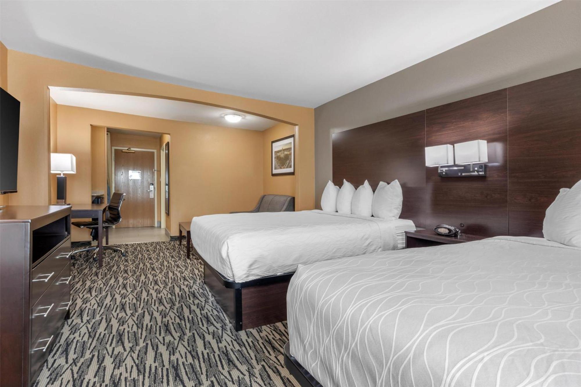 Queen Suite with Two Queen Beds and Sofa Bed