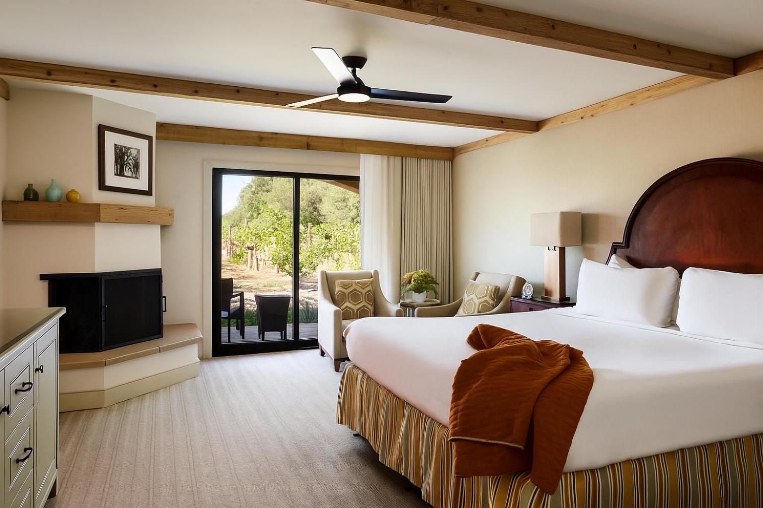 King Room - Vineyard View