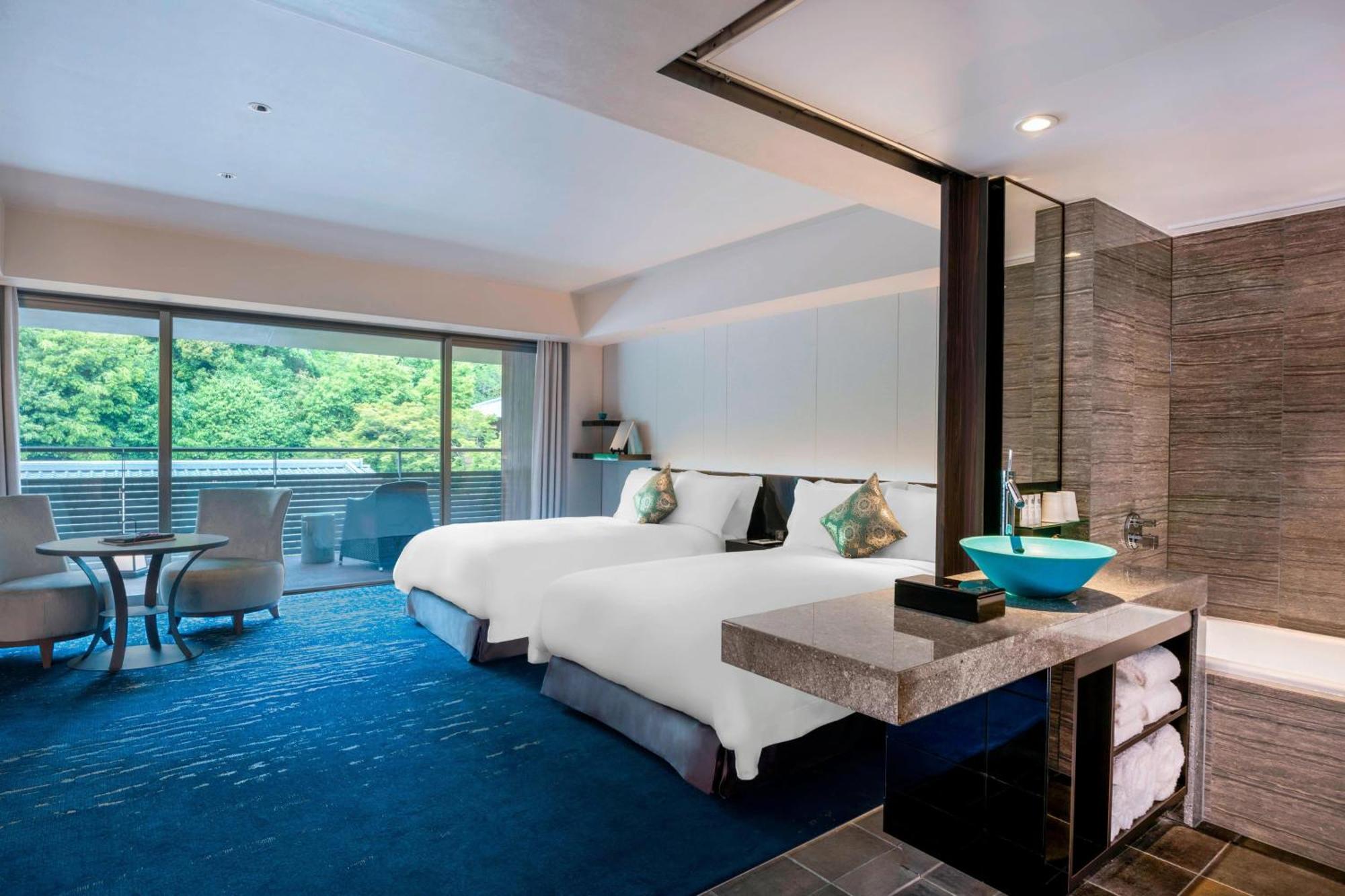 TSUKINONE, Guest room, 2 Twin/Single Bed(s), Arashiyama view