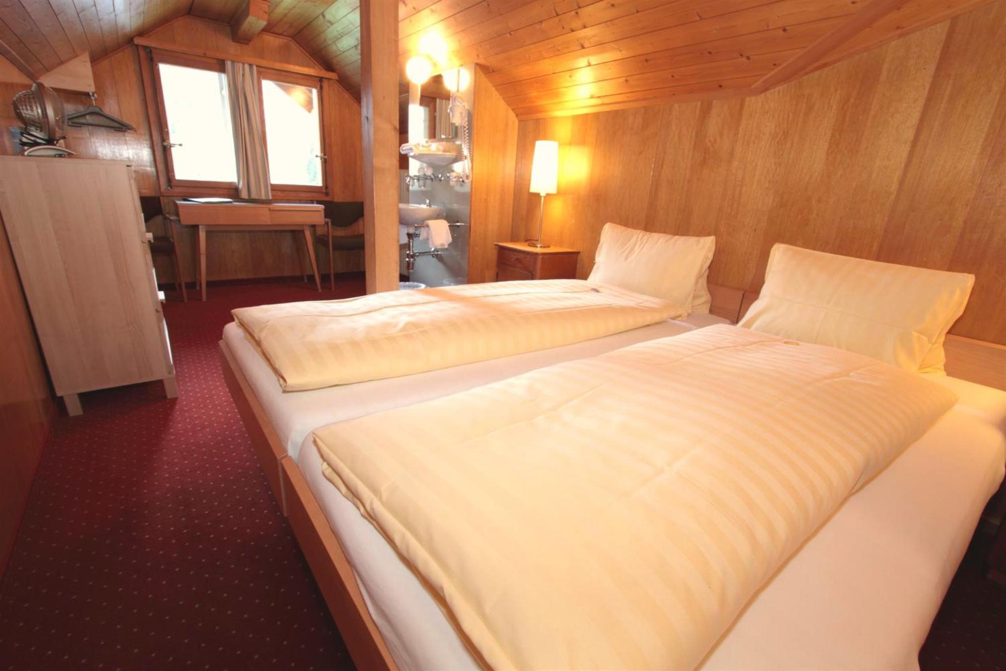 Simple attic room with Shared Bathroom (no elevator access)