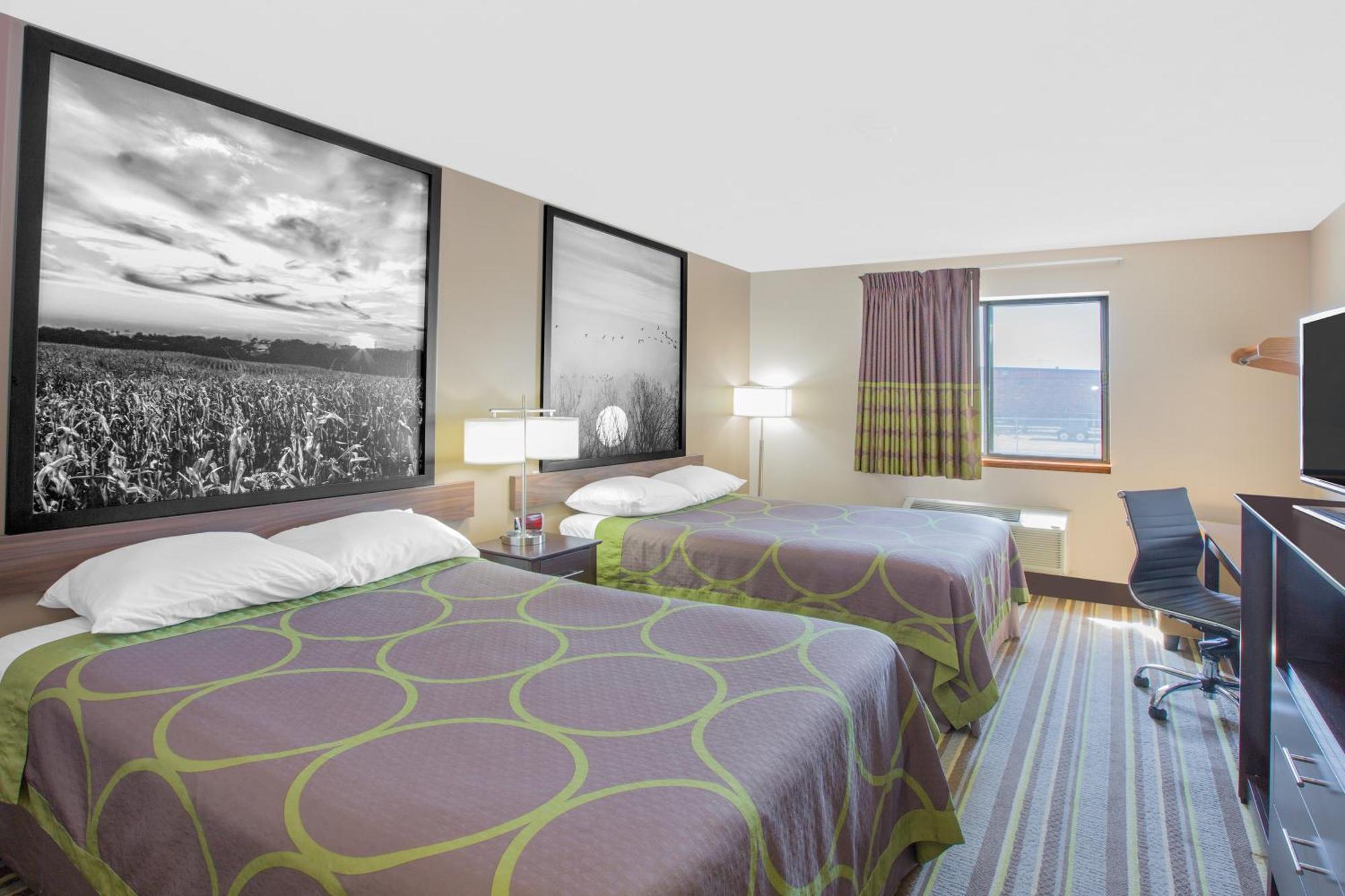 Deluxe Double Room with Two Double Beds - Non-Smoking