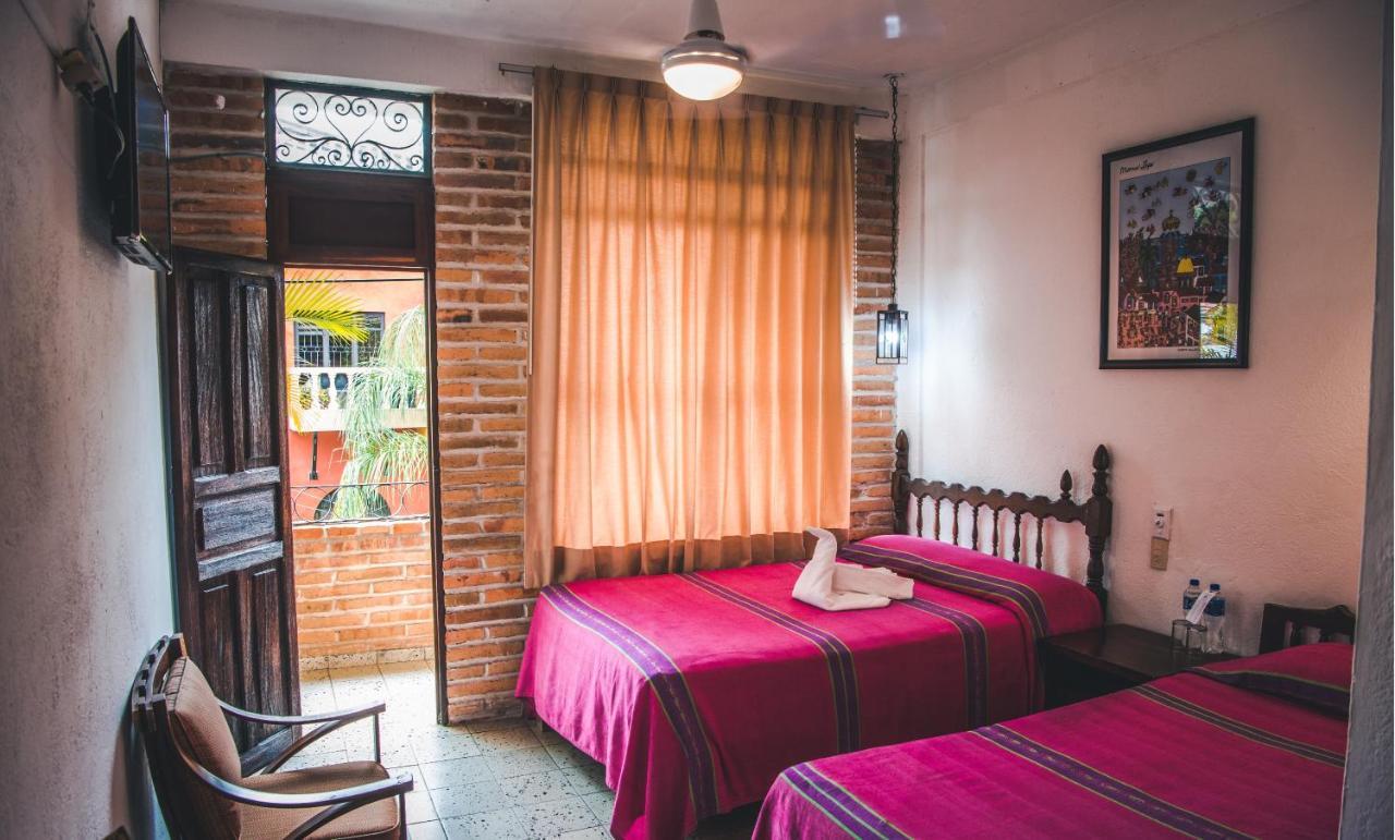 Standard Room with Two Double Beds with Balcony