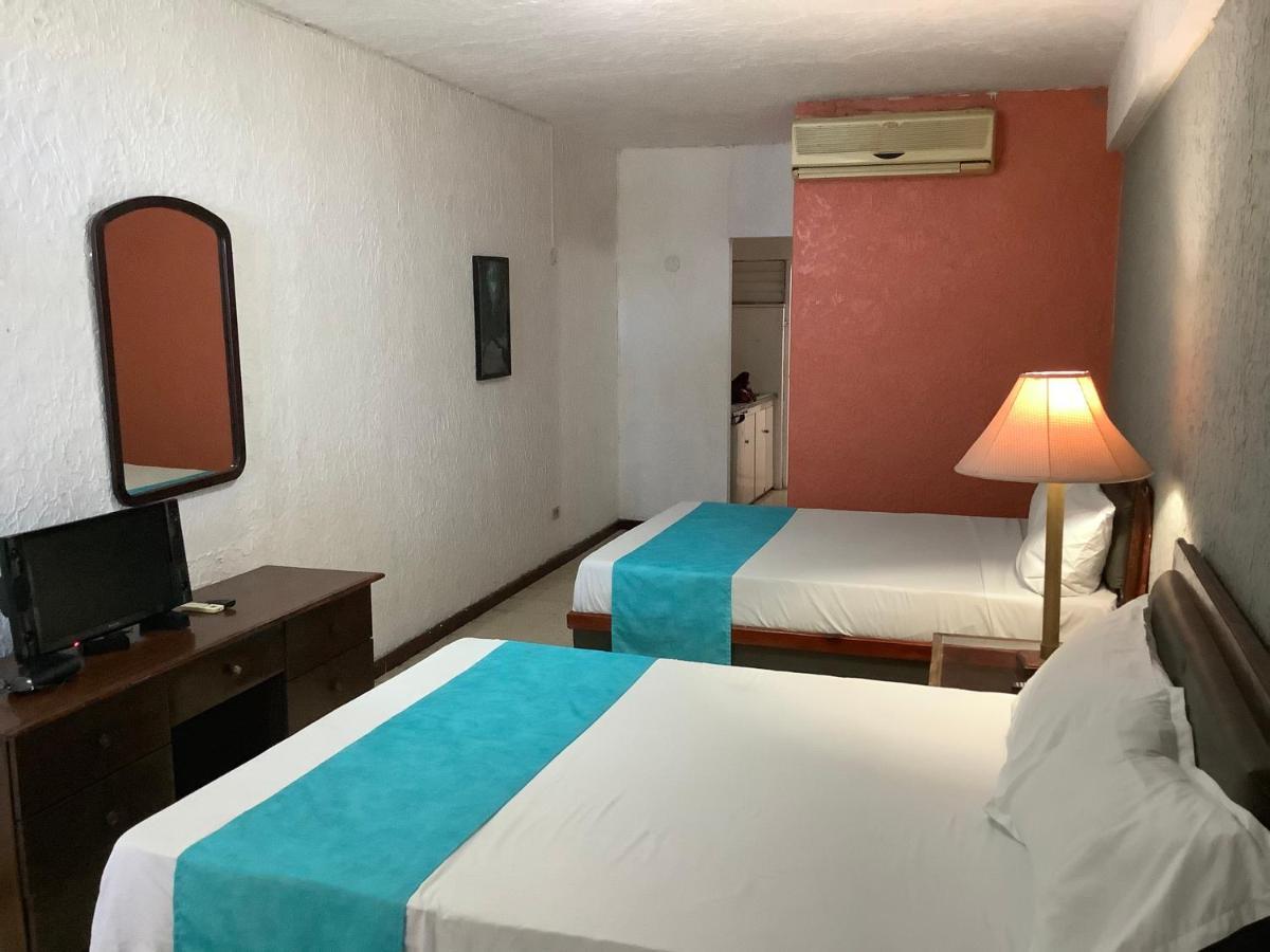 Double Room with Two Double Beds and Balcony