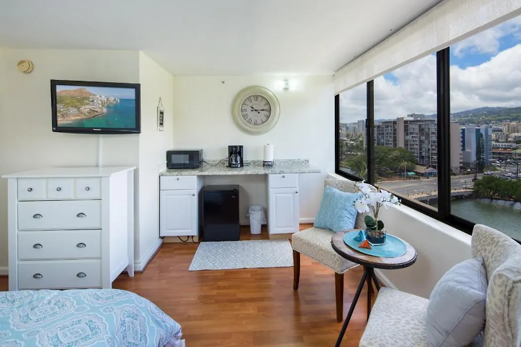 Modern Waikiki Sleek Studio-1
