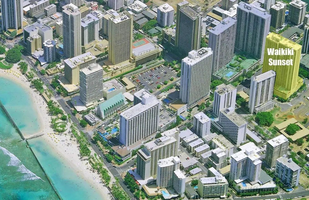 Waikiki Sunset #3112-1