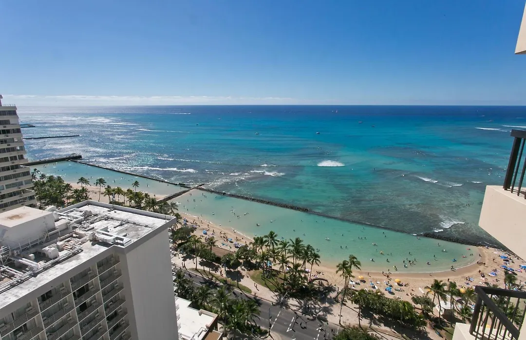 High Floor Luxury Oceanfront At Waikiki Beach Tower-1
