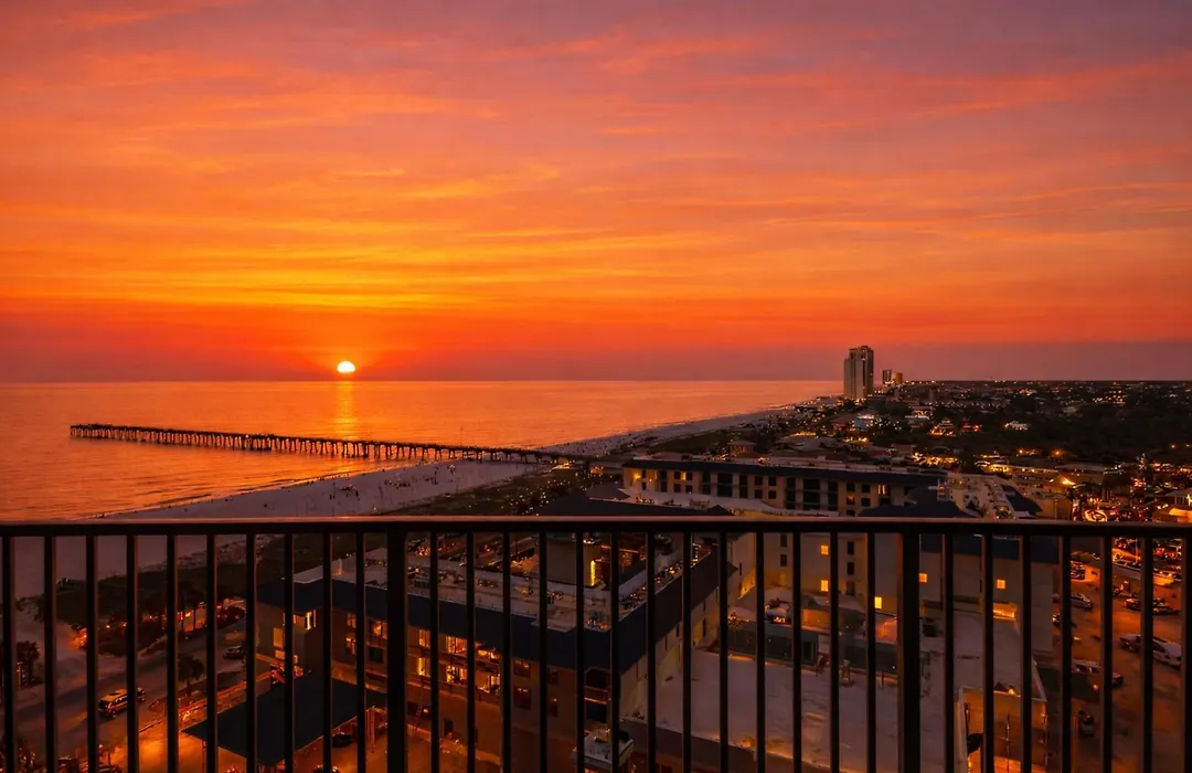Amazing Sunsets Steps To Pier Park Heated Pool Hot Tub-1