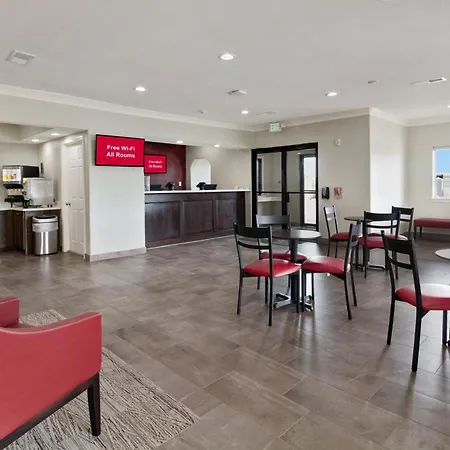 Red Roof Inn Plus + Galveston - Beachfront-3