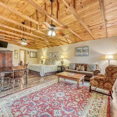 Adorable Studio Cabin With Covered Porch, Near Main Street, 2 Dogs Ok-3