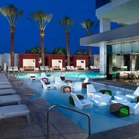 Palms Place Amazing High Rise Studio With Mountains Views 21St Floor-3