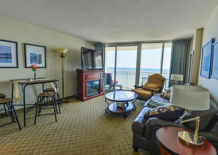 Deluxe Ocean Front One Bedroom Suite In Sandy Beach Resort Myrtle Beach