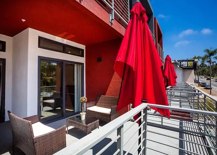 Cute Studio With Large Balcony And Great Park View San Diego