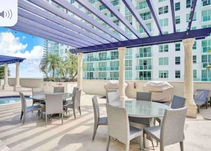 Luxurious 1Br High Rise Condo Brickell-Free Parking Miami