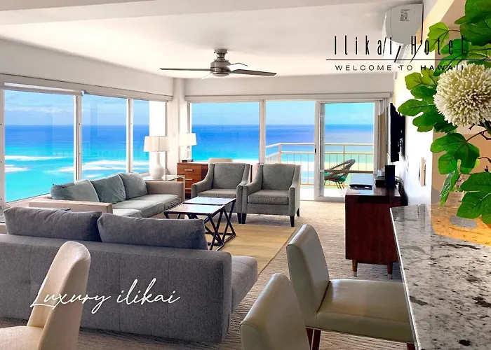 New Hotel Condo 2Bed 2Bath Fantastic Ocean View 1Free Parking Honolulu