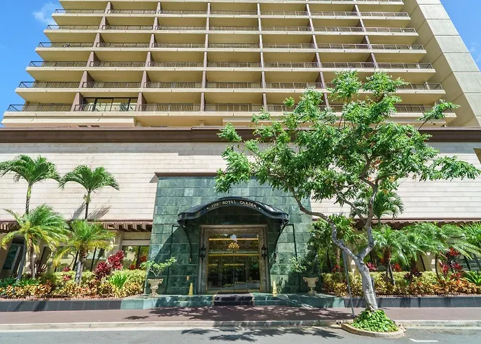 Studio Unit At The Royal Garden, In Waikiki ワイキキ・ロイヤルガーデン Honolulu