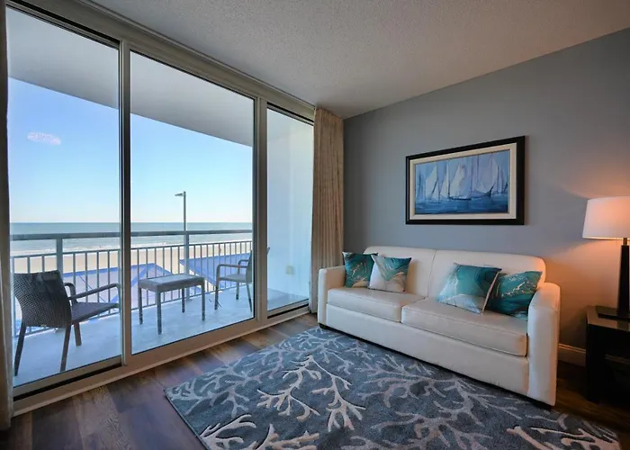 Spectacular Ocean Front Real 1 Bedroom Condo, 2 Ba Myrtle Beach