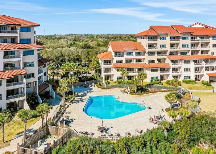 Dual Suites & Ocean Views At Sandcastles Villas Pool, 2 Balconies & Golf Fernandina Beach