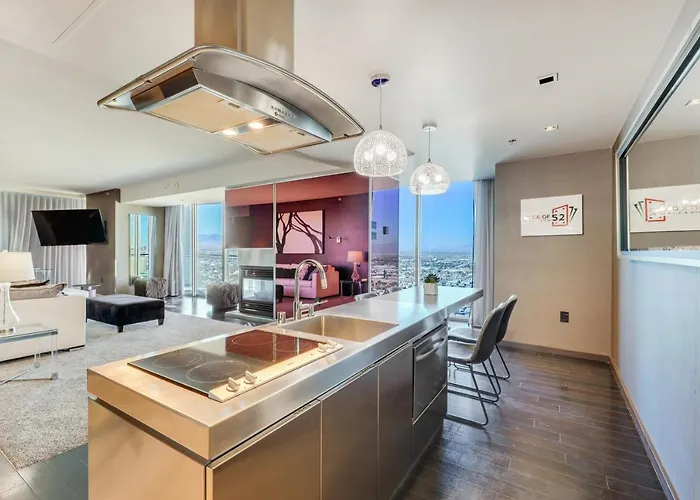 Vegas Palms High 52Nd Fl. 1Bdr Corner Penthouse 1220Sqft Aparthotel Las Vegas
