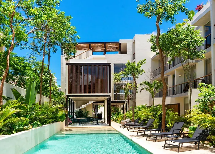 Stylish Condo For 4 Rooftop & Pool Access Tulum