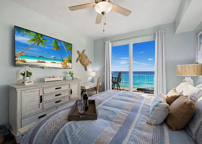 25 Off Gulf View Steps To Pier Park Heated Pool Hot Tub Aparthotel Panama City Beach