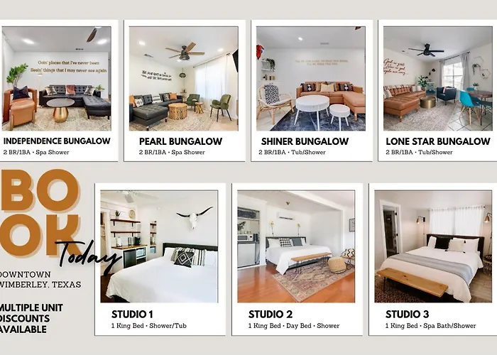 Downtown Studio 1 At Beer Ranch Project Inn Wimberley