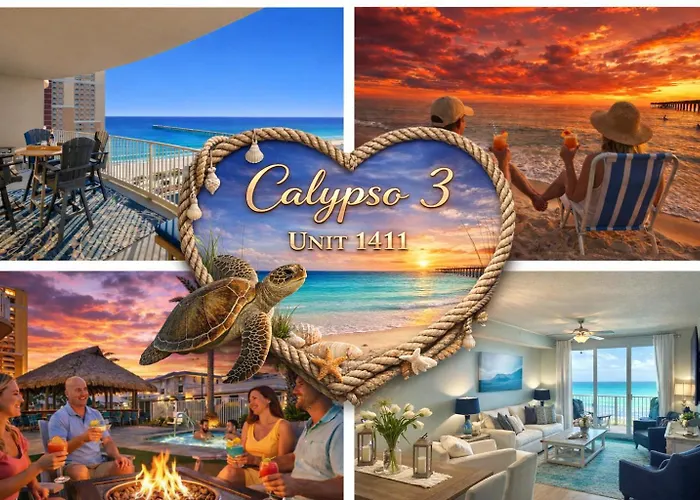 25 Off Gulf View Steps To Pier Park Heated Pool Hot Tub Aparthotel Panama City Beach