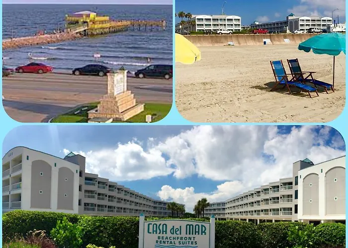 Casa Del Mar Beach View Galveston